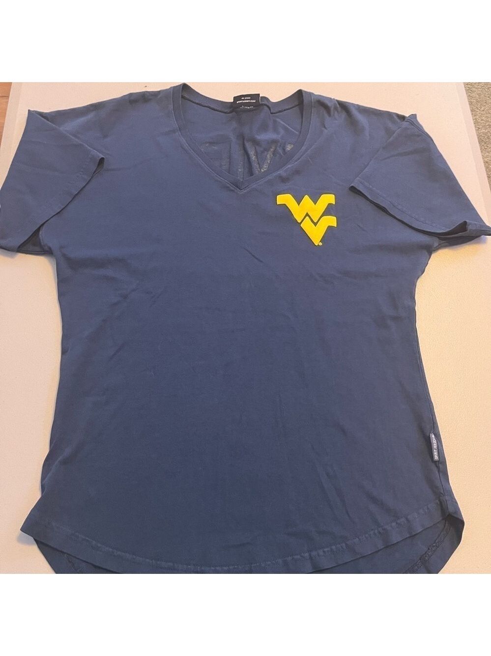 COPY - Spirit Jersey West Virginia University Mountaineers WVU Blue Size XS